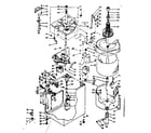 Kenmore 1106915752 machine sub-assembly diagram