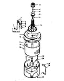 Tub and basket assembly