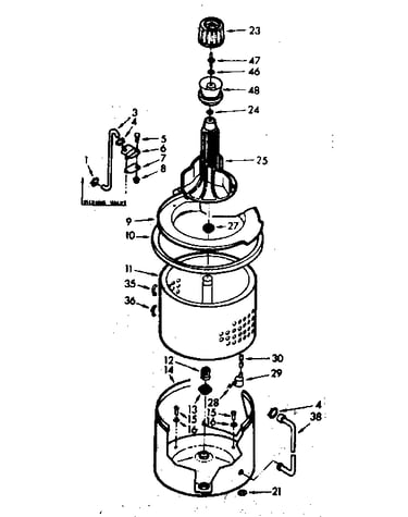 Tub and basket assembly