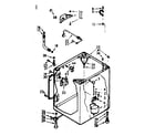 Kenmore 1106914755 cabinet parts diagram