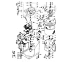 Kenmore 1106915850 machine sub-assembly diagram