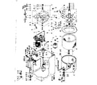 Kenmore 1106914851 machine sub-assembly diagram