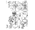 Kenmore 1106914853 machine sub-assembly diagram