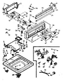 Top and console assembly