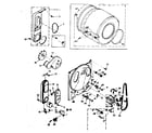 Kenmore 1106917701 bulkhead assembly diagram