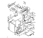 Kenmore 1106917701 machine sub-assembly diagram