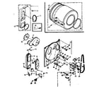 Kenmore 1106917702 bulkhead assembly diagram