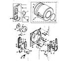 Kenmore 1106917703 bulkhead assembly diagram