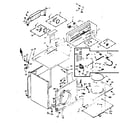 Kenmore 1106917703 machine sub-assembly diagram