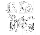 Kenmore 1106917800 bulkhead assembly diagram