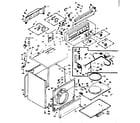 Kenmore 1106917800 machine sub-assembly diagram