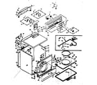 Kenmore 1106918701 machine sub-assembly diagram