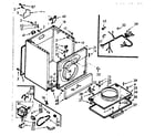 Kenmore 1106918702 cabinet assembly diagram