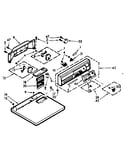 Top and console assembly