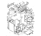 Kenmore 1106918800 machine sub-assembly diagram