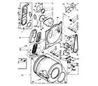Kenmore 1106928450 bulkhead assembly diagram