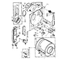 Kenmore 1106957701 bulkhead assembly diagram