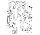 Kenmore 1106957702 bulkhead assembly diagram