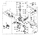 Kenmore 1106957702 burner assembly diagram