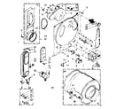 Kenmore 1106957703 bulkhead assembly diagram