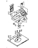 Top & console assembly