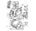 Kenmore 1106957706 bulkhead assembly diagram