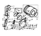 Kenmore 1106957711 bulkhead assembly diagram