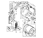 Kenmore 1106958700 bulkhead assembly diagram