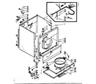 Kenmore 1106958701 machine sub-assembly diagram