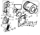 Kenmore 1106958710 bulkhead assembly diagram