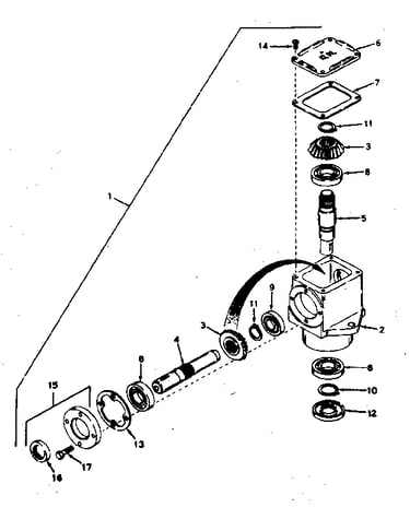 Right angle drive head