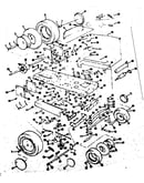 Base and wheel assembly