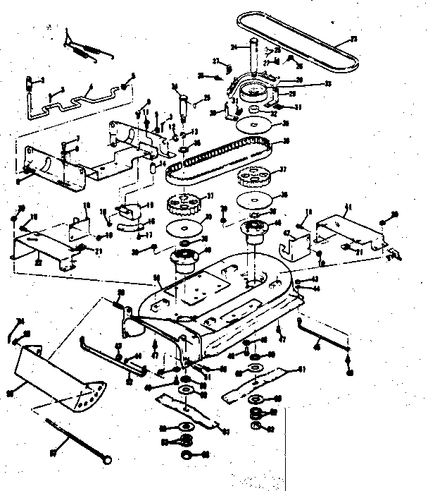 Pulley assembly and housing