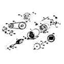 Craftsman 580320820 stator and pulley assembly diagram