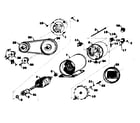 Craftsman 58032082 stator and pulley assembly diagram