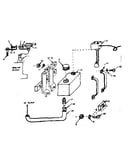 Tank and bracket assembly