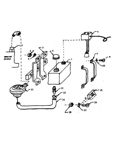 Tank and pump assembly