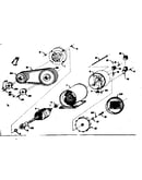 Stator and pulley assembly