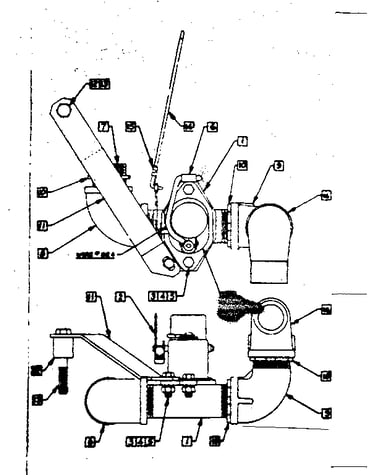 Choke mounting plate assembly