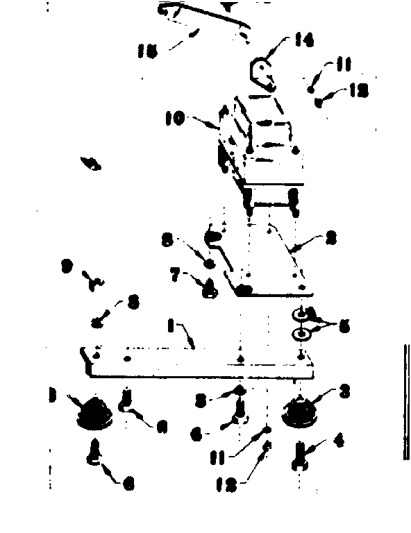 Reactor assembly & engine mounting support