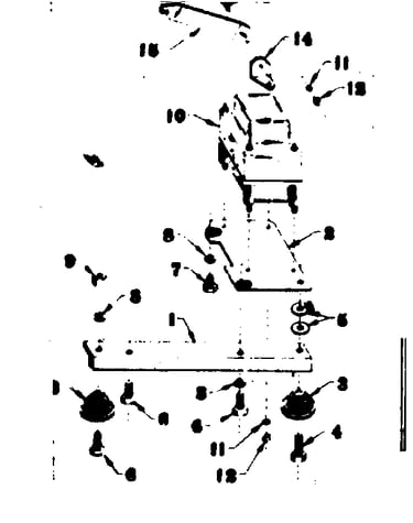 Reactor assembly & engine mounting support