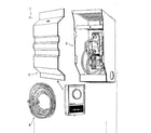 Kenmore 349584840 relay section low voltage control kit 42-58419 diagram