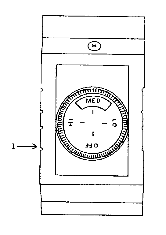 BASEBOARD THERMOSTAT-DOUBLE POLE