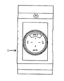 Baseboard thermostat-double pole