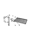 Cast iron barbecue grid - no. 42-84019
