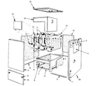 Kenmore 229964123 non-functional replacement parts diagram