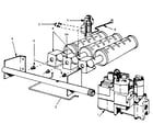 Kenmore 229964432 burner assembly diagram