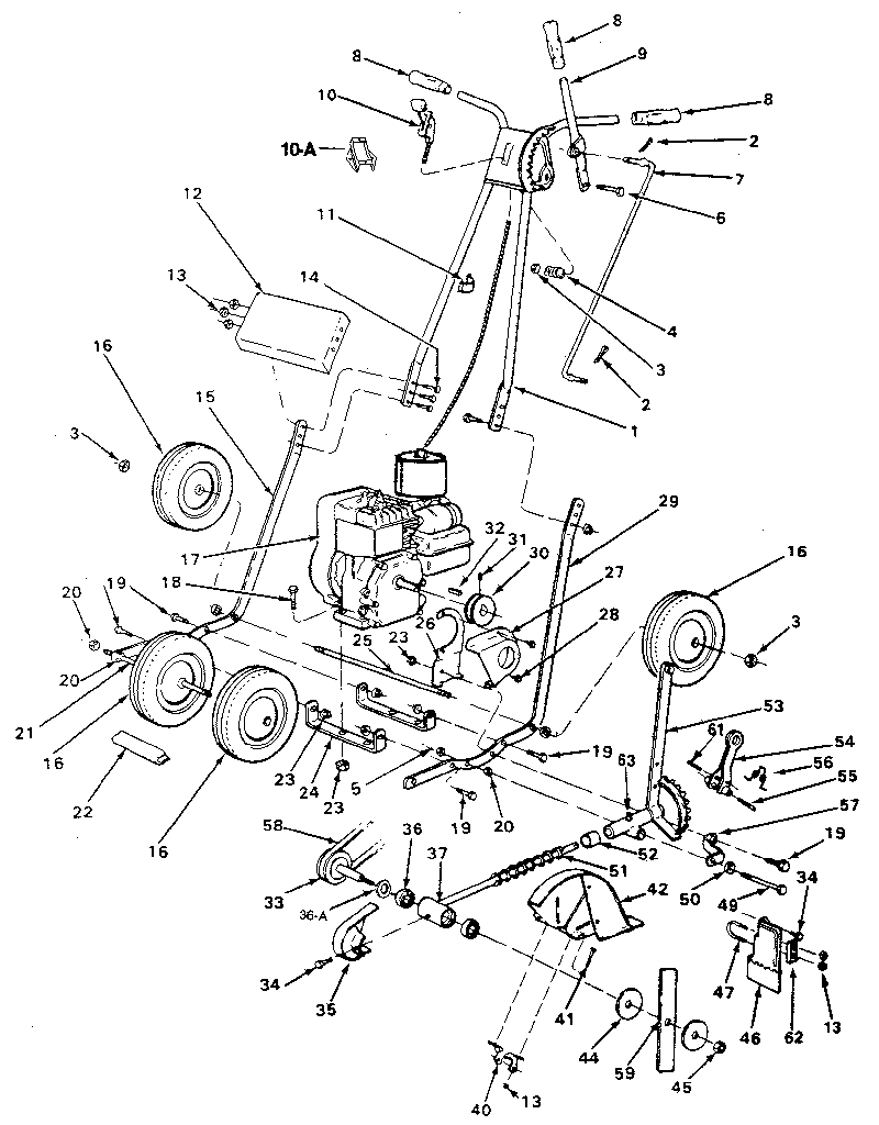 McLane Edger Parts