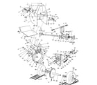 Craftsman 536886510 motor mount assembly diagram
