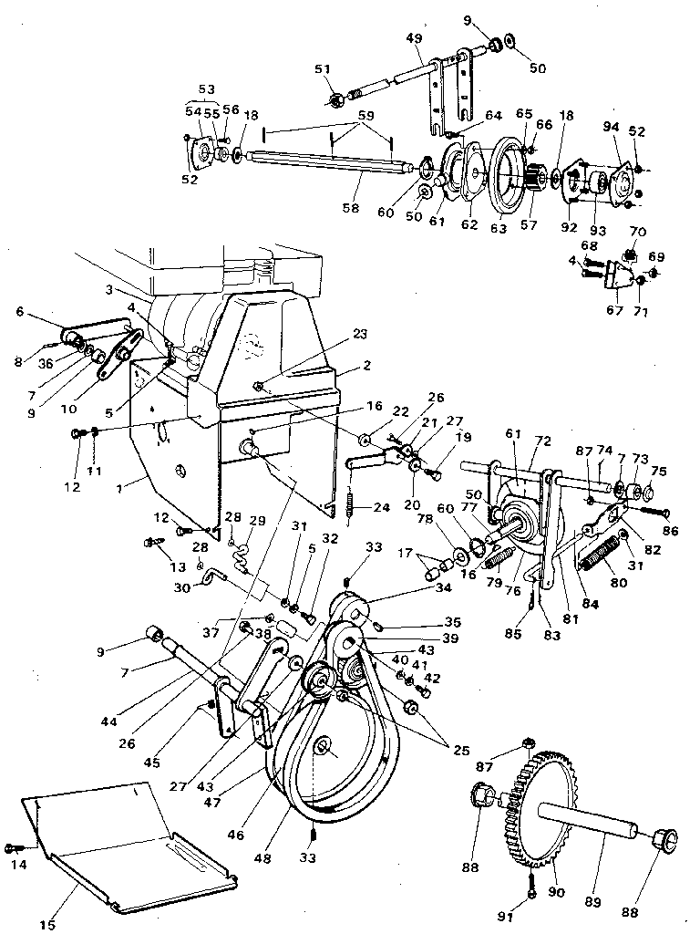 Motor mount assembly